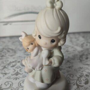 Precious Moment 1994 Growing in Grace Age 4 Years Old Girl Figurine